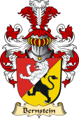 v.23 Coat of Family Arms from Germany for Bernstein