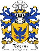 Welsh Coat of Arms for Tegerin (AP CARWED, of Anglesey)