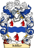English or Welsh Family Coat of Arms (v.23) for Miller