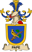 Republic of Austria Coat of Arms for Pape