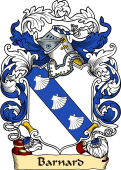 English or Welsh Family Coat of Arms (v.23) for Barnard
