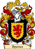 English or Welsh Family Coat of Arms (v.23) for Spence