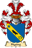 v.23 Coat of Family Arms from Germany for Hysing
