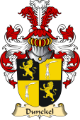 v.23 Coat of Family Arms from Germany for Dunckel