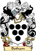 English or Welsh Family Coat of Arms (v.23) for Botham (Yorkshire)