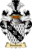 English Coat of Arms (v.23) for the family Stockdale