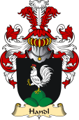 v.23 Coat of Family Arms from Germany for Handl