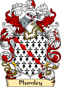English or Welsh Family Coat of Arms (v.23) for Plumley (Darmouth, Devon)