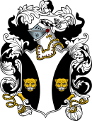 English or Welsh Coat of Arms for Den (or Denne-Kent)