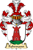 v.23 Coat of Family Arms from Germany for Fuhrmann