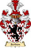 English Coat of Arms (v.23) for the family Scriven