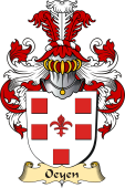 v.23 Coat of Family Arms from Germany for Oeyen