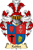 v.23 Coat of Family Arms from Germany for Kahles