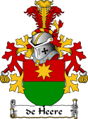 Dutch Coat of Arms for de Heere