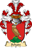 v.23 Coat of Family Arms from Germany for Schade