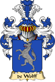 French Family Coat of Arms (v.23) for Wolff (de)