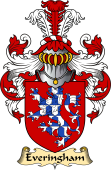 English Coat of Arms (v.23) for the family Everingham