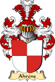 v.23 Coat of Family Arms from Germany for Ahrens