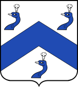 French Family Shield for Badet