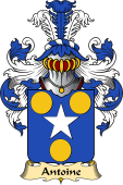 French Family Coat of Arms (v.23) for Antoine