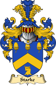 Scottish Family Coat of Arms (v.23) for Starke