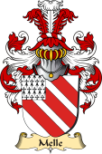 v.23 Coat of Family Arms from Germany for Melle