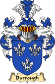 English Coat of Arms (v.23) for the family Burrough