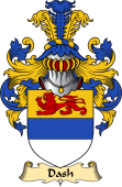 English Coat of Arms (v.23) for the family Dash