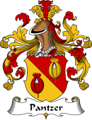 German Wappen Coat of Arms for Pantzer