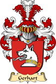 v.23 Coat of Family Arms from Germany for Gerhart