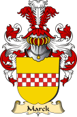 v.23 Coat of Family Arms from Germany for Marck