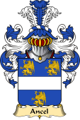 French Family Coat of Arms (v.23) for Ancel