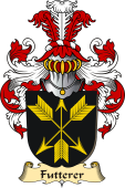 v.23 Coat of Family Arms from Germany for Futterer