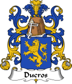 Coat of Arms from France for Cros (du)
