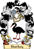 English or Welsh Family Coat of Arms (v.23) for Starkey