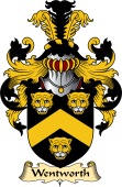 English Coat of Arms (v.23) for the family Wentworth