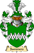 English Coat of Arms (v.23) for the family Somers or Summers