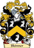 English or Welsh Family Coat of Arms (v.23) for Skinner