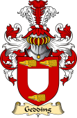 English Coat of Arms (v.23) for the family Gedding