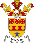 Coat of Arms from Scotland for Mercer