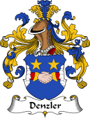 German Wappen Coat of Arms for Denzler