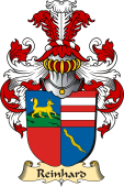 v.23 Coat of Family Arms from Germany for Reinhard