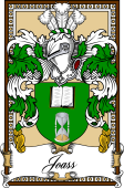 Scottish Coat of Arms Bookplate for Joass