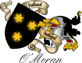 Sept (Clan) Coat of Arms from Ireland for O'Moran