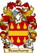 English or Welsh Family Coat of Arms (v.23) for Beauchamp