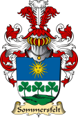 v.23 Coat of Family Arms from Germany for Sommersfelt