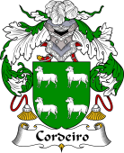 Portuguese Coat of Arms for Cordeiro
