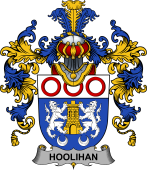 Irish Family Coat of Arms (v.25b) Hoolihan or O'Holohan