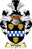 English Coat of Arms (v.23) for the family Whight
