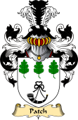 English Coat of Arms (v.23) for the family Patch